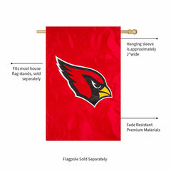 Applique Flag, Reg, Arizona Cardinals, NFL, Home