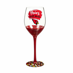 Arizona Cardinals, 17oz Boxed Stemware, NFL, Home