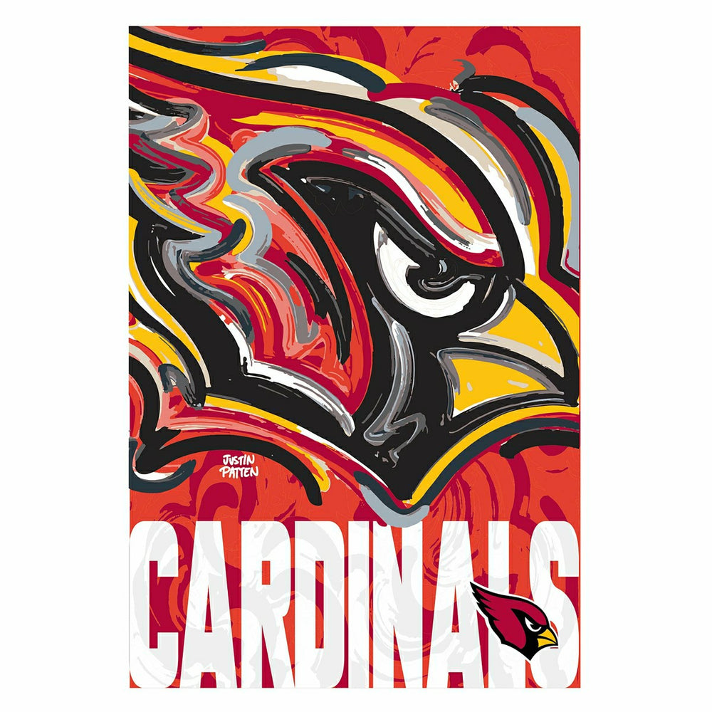 Arizona Cardinals, Suede GDN, Justin Patten Logo, NFL