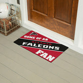 Atlanta Falcons, PVC Mat COLOR, Home of a Fan, NFL