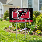 Atlanta Falcons Yard Sign, Patriotic, NFL, Home