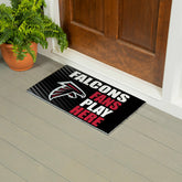 Atlanta Falcons Fan Mat, 28"x16", NFL