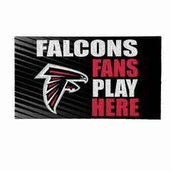 Atlanta Falcons Fan Mat, 28"x16", NFL