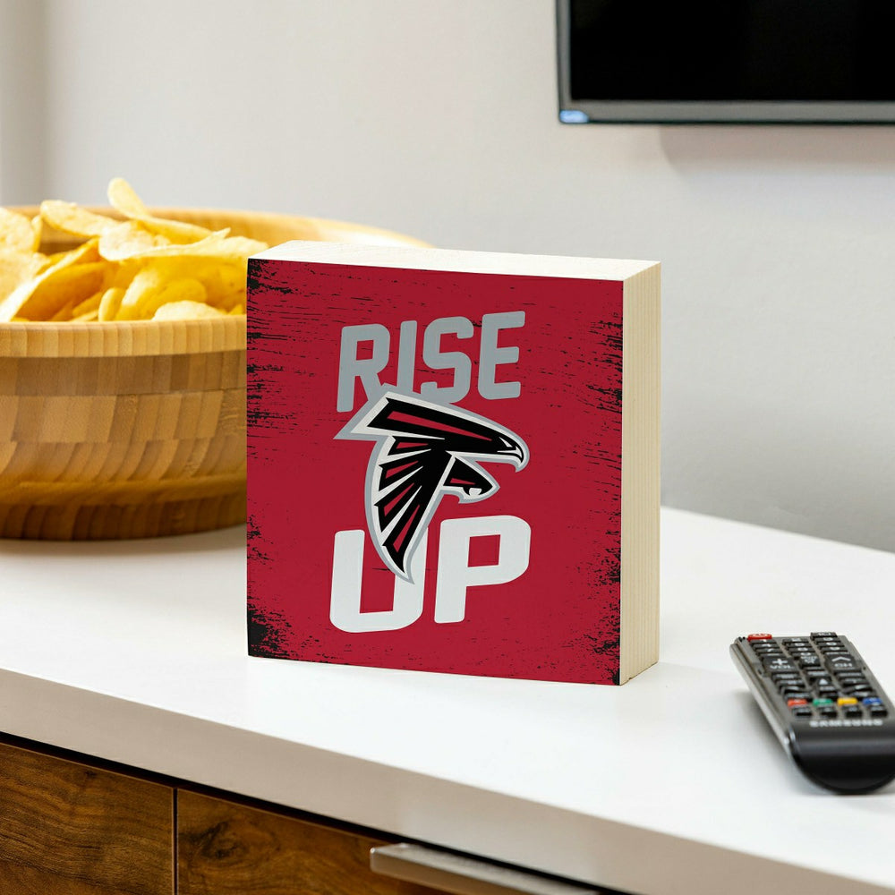 Atlanta Falcons Plock, Down Home Fans, 6x6, NFL, Home