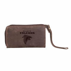 Wristlet Wallet, Brown, Atlanta Falcons, NFL, Home