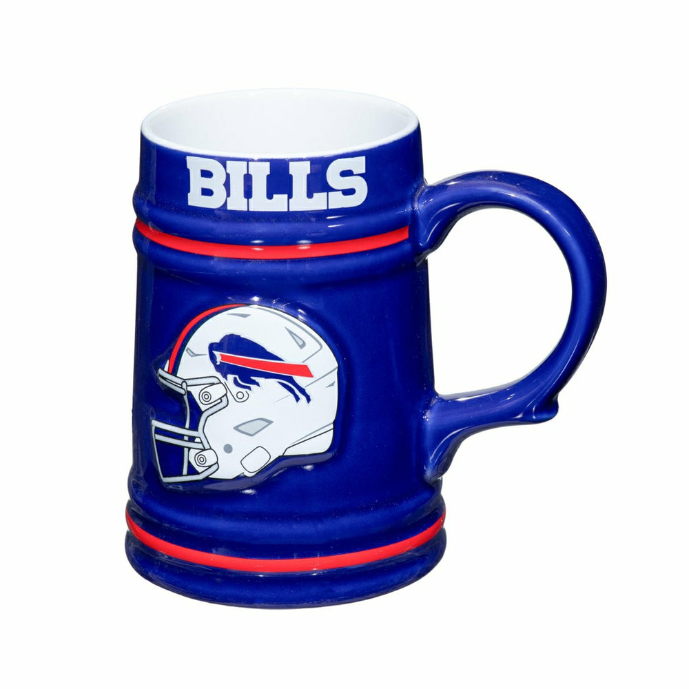 Buffalo Bills Ceramic Stein Cup, 24oz, NFL, Home