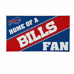 Buffalo Bills, PVC Mat COLOR, Home of a Fan, NFL