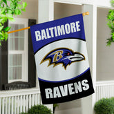 Baltimore Ravens Suede House Flag, NFL