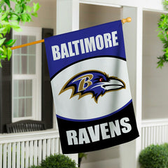 Baltimore Ravens Suede House Flag, NFL