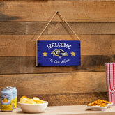 Baltimore Ravens Wood Wall Sign, 6x11, NFL, Home