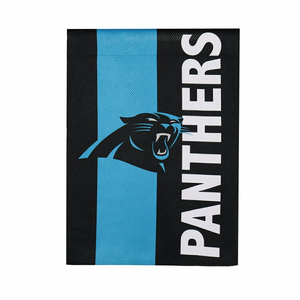 Carolina Panthers Embossed Suede Garden Flag, NFL, Home