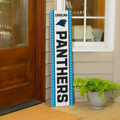 Carolina Panthers 47" Double Sided Leaner, Christmas, NFL, Home