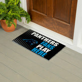 Carolina Panthers Fan Mat, 28"x16", NFL