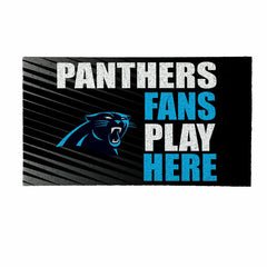 Carolina Panthers Fan Mat, 28"x16", NFL