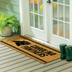 Carolina Panthers Extra Large One Color Coir Mat, 60"x24", NFL