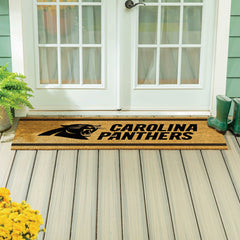 Carolina Panthers Extra Large One Color Coir Mat, 60"x24", NFL