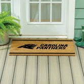 Carolina Panthers Large One Color Coir Mat, 36"x24", NFL
