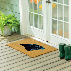 Carolina Panthers Large Full Color Coir Mat, 36"x24", NFL