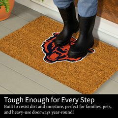 Coir Mat, 16"x28", Chicago Bears, NFL