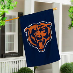 Chicago Bears Applique House Flag, NFL, Home