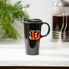 Cincinnati Bengals, 17oz Boxed Travel Latte, NFL, Home