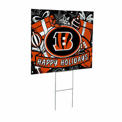 Cincinnati Bengals Yard Sign, Holiday, NFL, Home