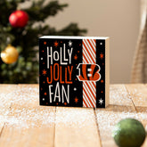 Cincinnati Bengals Block, Holiday, 6x6, NFL, Home