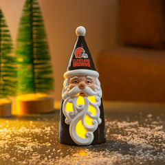 Cleveland Browns Santa LED Statuary, 8", NFL, Home