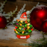 Cleveland Browns 4" Mini LED Tabletop Christmas Tree, Set of 2, NFL, Home