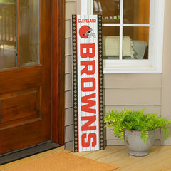 Cleveland Browns Christmas Double Sided Large Leaner, 47", NFL, Home