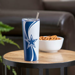 Stainless Steel Tumbler, 20oz, Dallas Cowboys, NFL, Home