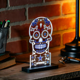 Dallas Cowboys NFL Football Sugar Skull Desklite LED Decor, NFL, Home
