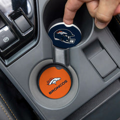 Denver Broncos Car Coaster Set, 2pc, NFL