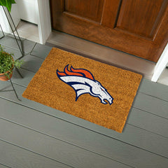 Coir Mat, 16"x28", Denver Broncos, NFL