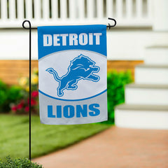 Detroit Lions Suede Garden Flag, NFL