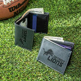 Detroit Lions, Bi-Fold and Tri-Fold Wallet Gift Set, Black, NFL, Home