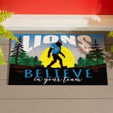 Detroit Lions Bigfoot PVC Mat, 28"x16", NFL