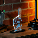 Detroit Lions NFL Football Foam Finger Desklite LED Decor, NFL, Home