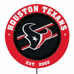Houston Texans, Metal Lite, Round, NFL