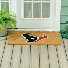 Houston Texans Large Full Color Coir Mat, 36"x24", NFL