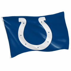 Indianapolis Colts Single Sided Flag w/ 2 Grommets, 3'x5', NFL, Home