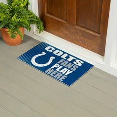 Indianapolis Colts Fan Mat, 28"x16", NFL
