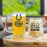 Indianapolis Colts, Stemless 17OZ Wine & Beer 16 OZ Gift Set, NFL