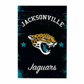 Jacksonville Jaguars Wood Wall Sign, 16x24, NFL, Home