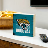 Jacksonville Jaguars Plock, Down Home Fans, 6x6, NFL, Home
