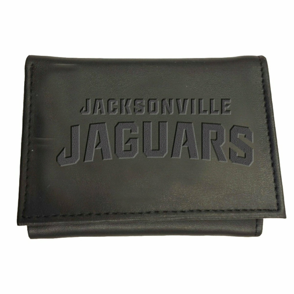 Jacksonville Jaguars, Tri-Fold Wallet, Black, NFL, Home