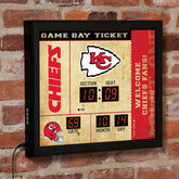 Scoreboard Wall Clock, Kansas City Chiefs, NFL, Home