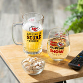 Kansas City Chiefs, Stemless 17OZ Wine & Beer 16 OZ Gift Set, NFL