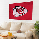 Kansas City Chiefs Single Sided Estate Flag with 2 Grommets, 3'x5', NFL, Home
