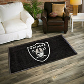 3'x5' Large USA Indoor Outdoor Outdoor Entryway Mat, Las Vegas Raiders, NFL
